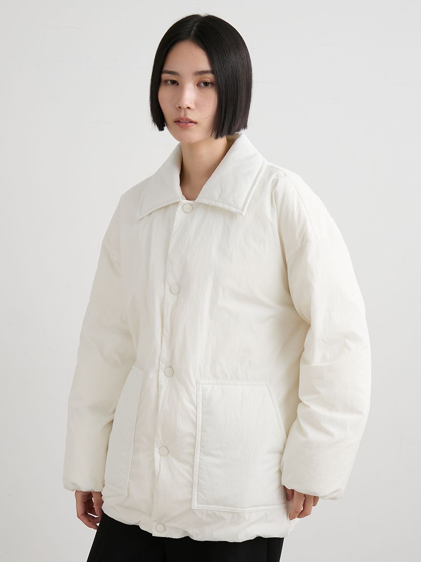 ステンカラーリサイクルダウン(ダウンジャケット/コート)｜アウター