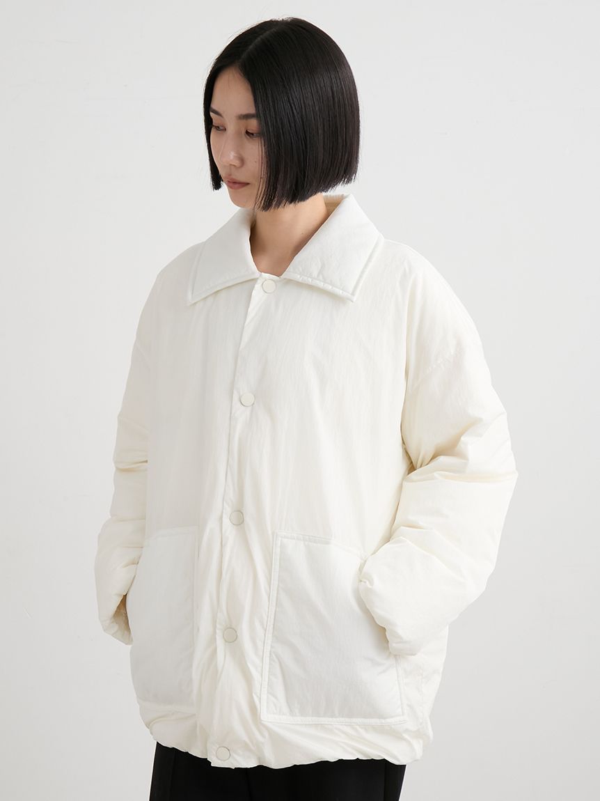 ステンカラーリサイクルダウン(ダウンジャケット/コート)｜アウター