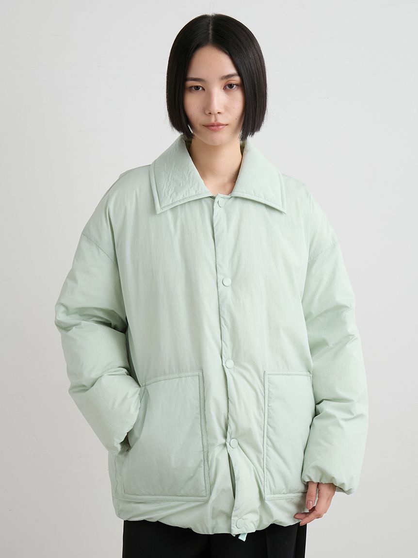 ステンカラーリサイクルダウン(ダウンジャケット/コート)｜アウター