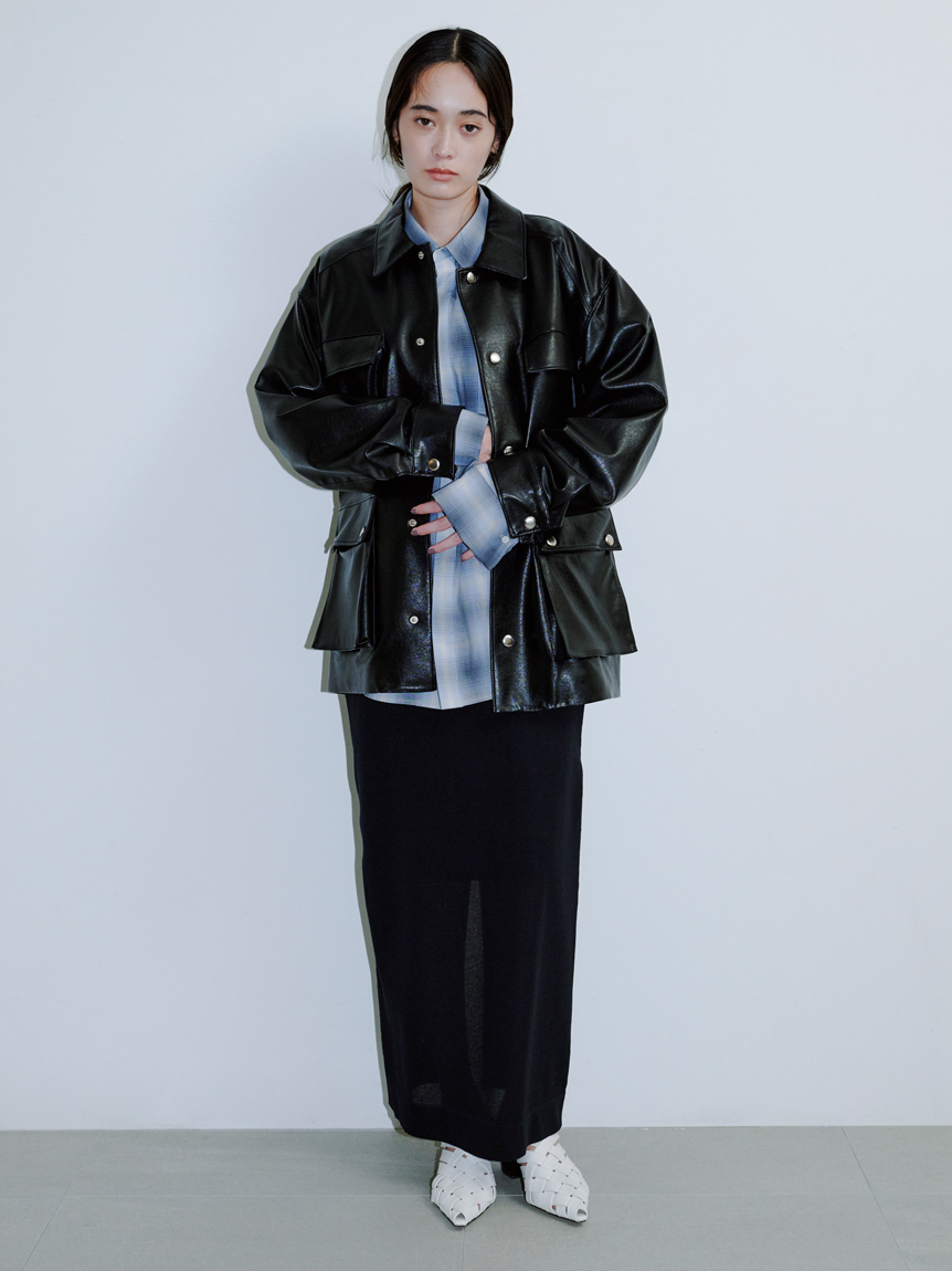 ステンカラーカバーオール(アウター)｜アウター｜MIESROHE