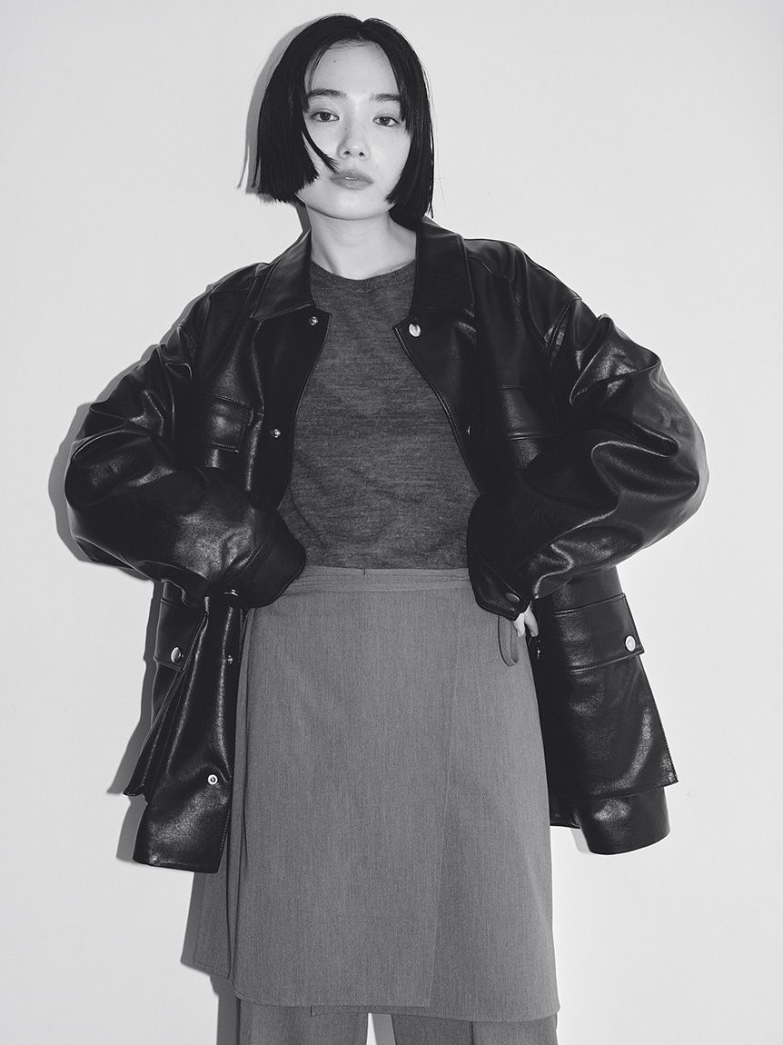 ステンカラーカバーオール(アウター)｜アウター｜MIESROHE