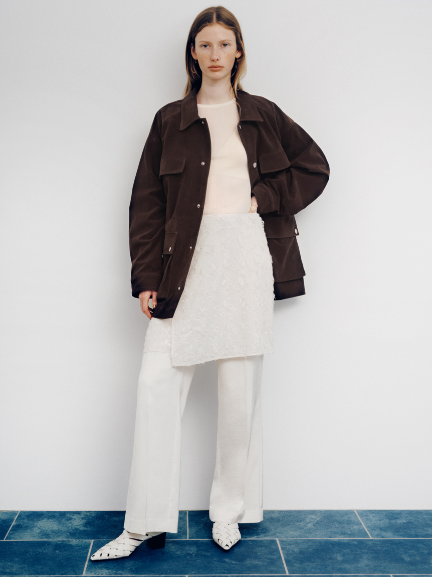 ステンカラーカバーオール(アウター)｜アウター｜MIESROHE