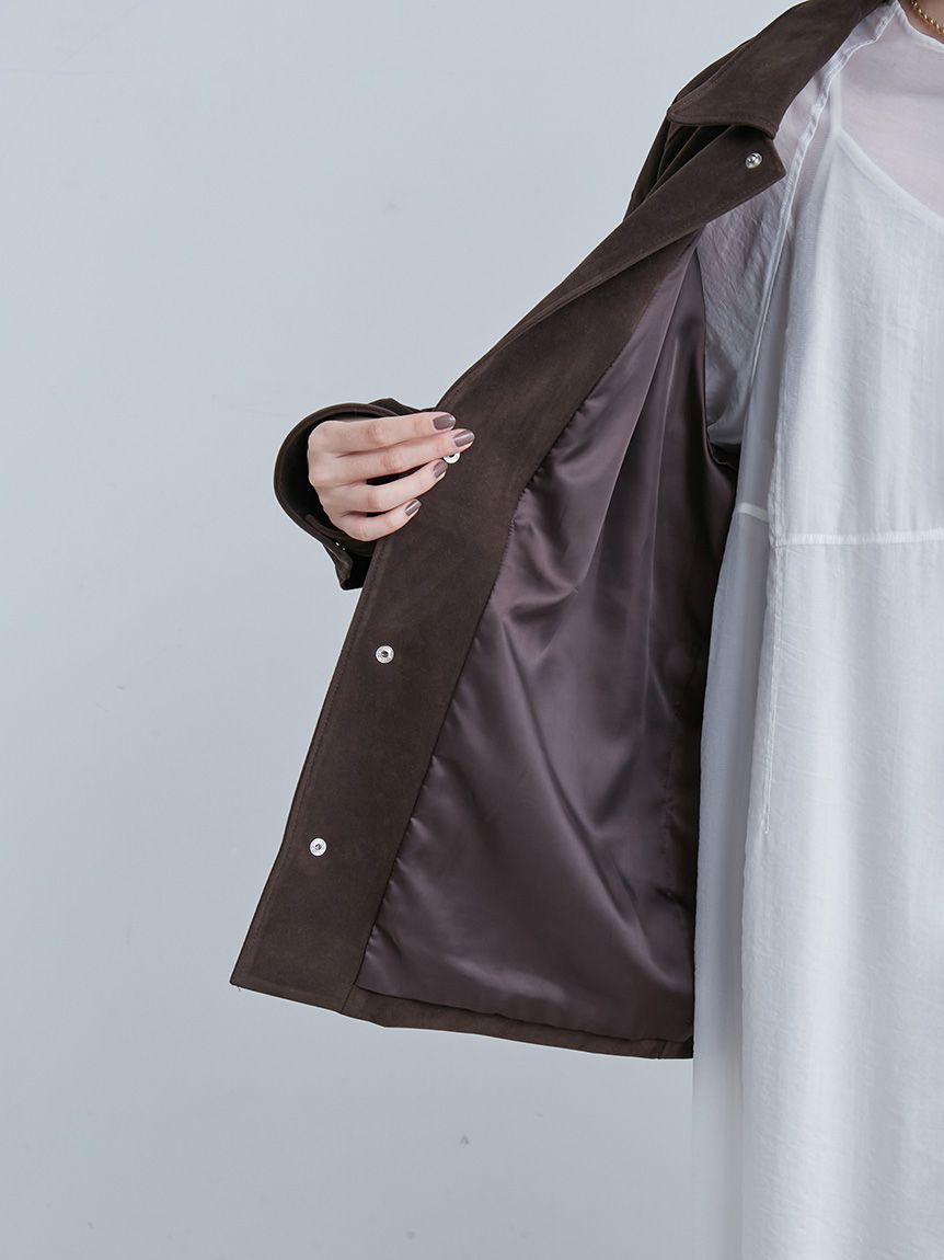 MIESROHE ステンカラーカバーオール BLK MIESROHE｜ステンカラーカバーオール | Rakuten Fashion(楽天