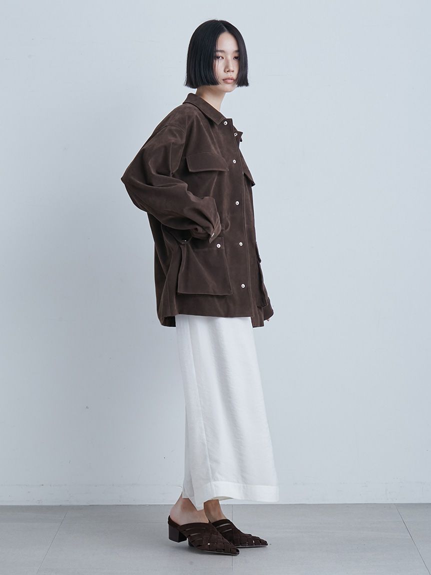 ミースロエ　ステンカラーカバーオール　ジャケット　アウター　ロンハーマン ミースロエ ステンカラーカバーオール ジャケット アウター ロン