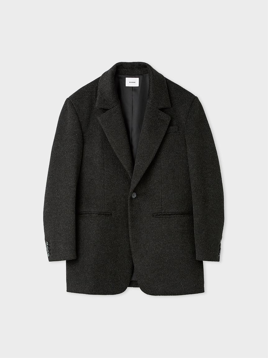 シャギーシングルジャケット(テーラードジャケット)｜アウター