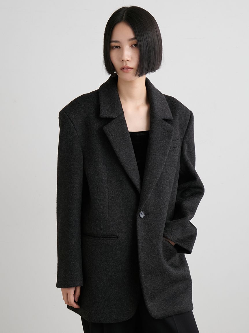 てるてるさん♡専用✨エムズグレイシー ピンク ウール コート ジャケット M てるてるさん♡専用✨エムズグレイシー ピンク ウール コート