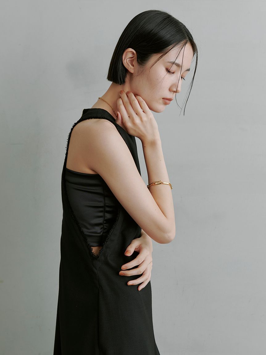 MixブッチャーアメスリOP(マキシ・ロングワンピース)｜ワンピース