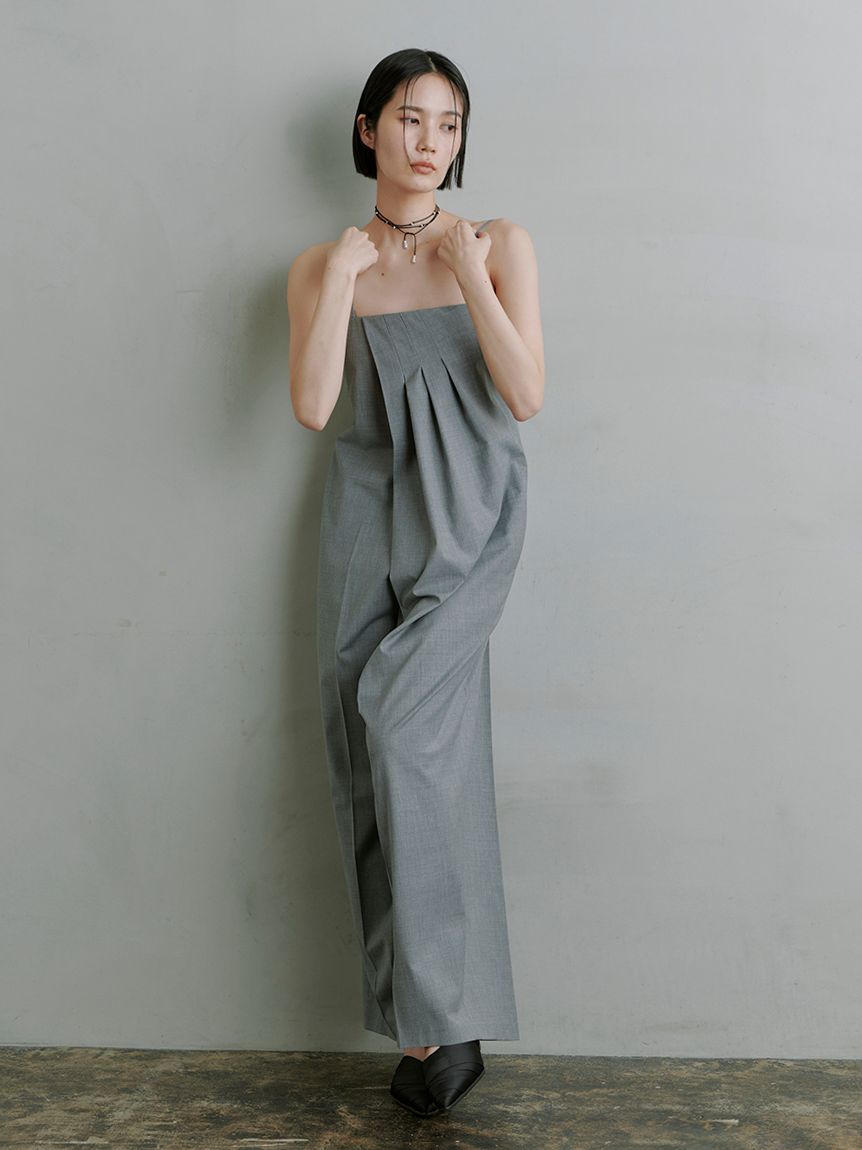 ミースロエ　フロントタックオールインワン MIESROHE｜フロントタックオールインワン | Rakuten Fashion