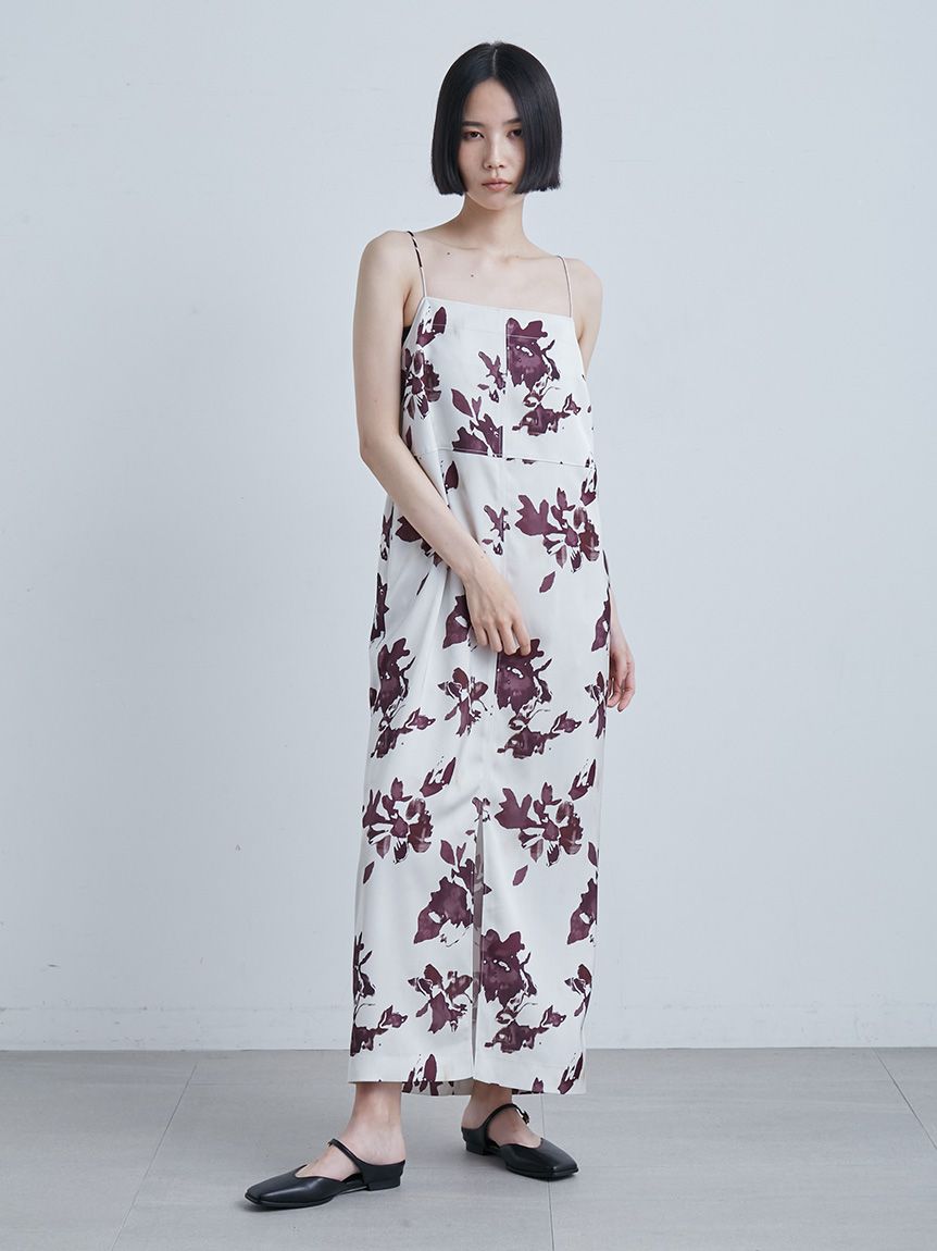 バックシャンストレートキャミOP(キャミワンピース)｜ワンピース