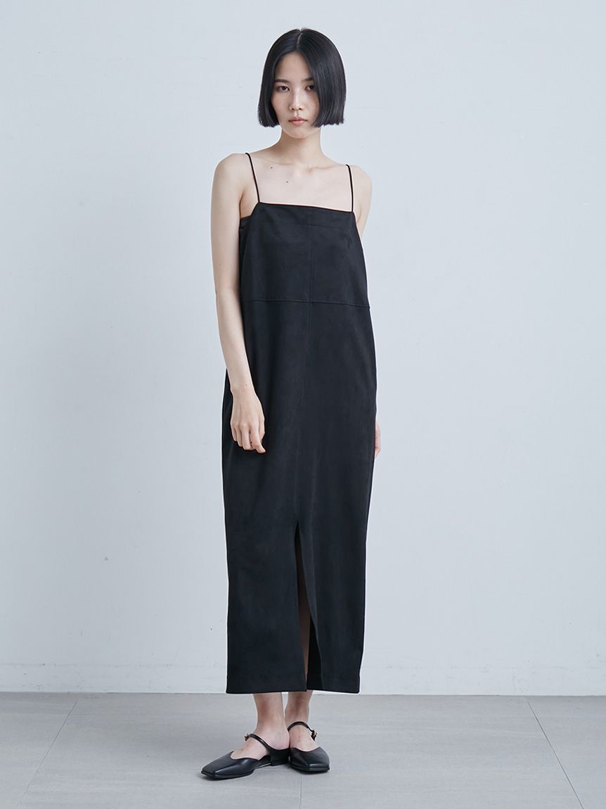 バックシャンストレートキャミOP(キャミワンピース)｜ワンピース