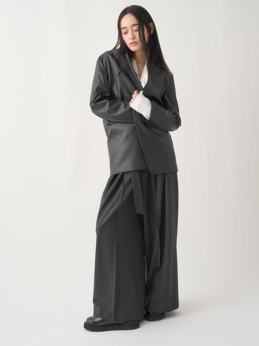 ストレッチ3タックワイドPT(ワイドパンツ)｜パンツ｜MIESROHE