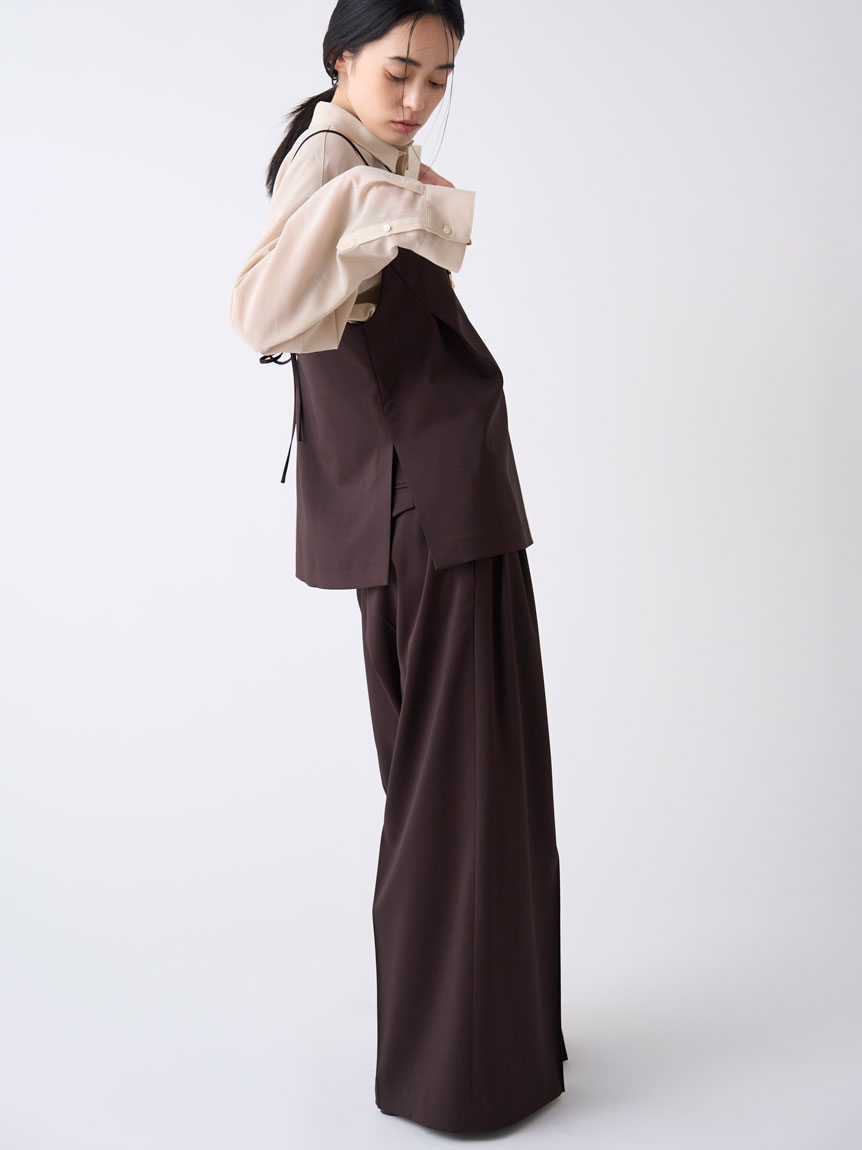 ストレッチ3タックワイドPT(ワイドパンツ)｜パンツ｜MIESROHE