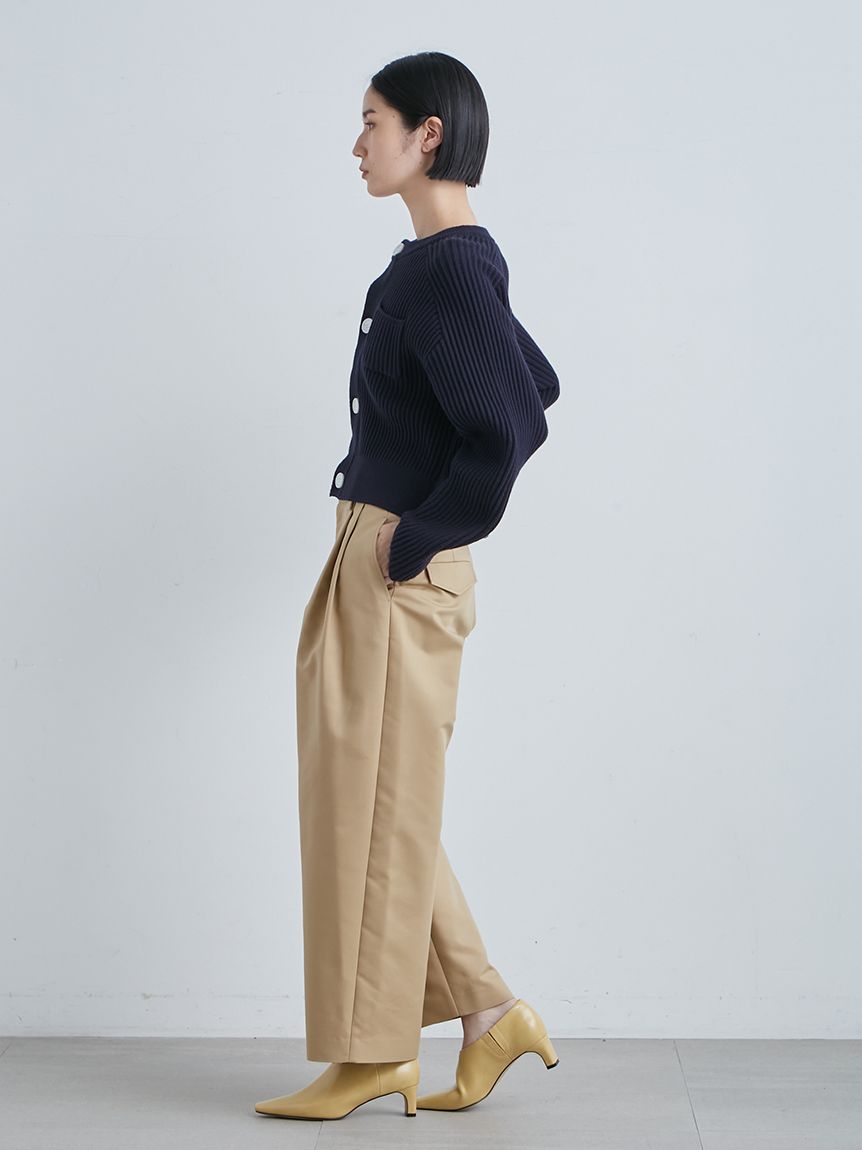SOUMO ベージュ ビッグタックチノロングパンツ 2025年最新】soumo チノの人気アイテム - メルカリ