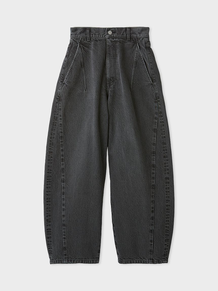 【新品未使用】MIESROHE ミースロエ バルーン構築デニムパンツ バルーン構築デニムパンツ(デニムパンツ)｜パンツ｜MIESROHE