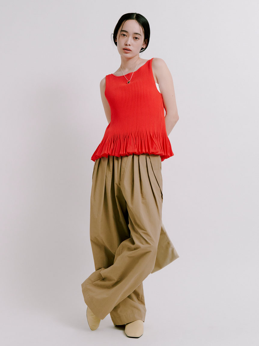 スポーティー3タックパンツ(ロングパンツ)｜パンツ｜MIESROHE