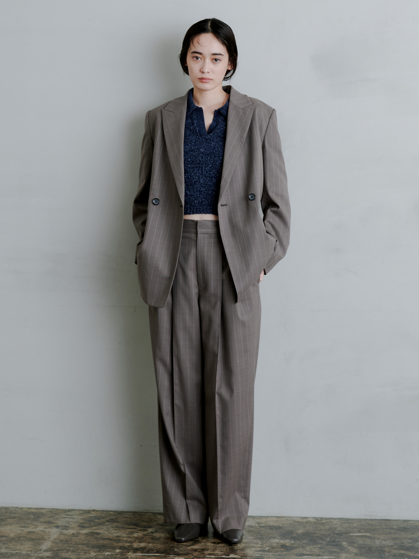 リラクシー2タックマニッシュPT(ワイドパンツ)｜パンツ｜MIESROHE