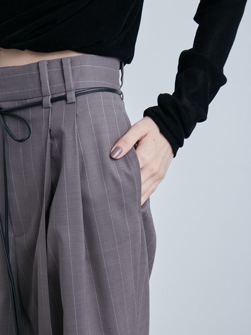 リラクシー2タックマニッシュPT(ワイドパンツ)｜パンツ｜MIESROHE