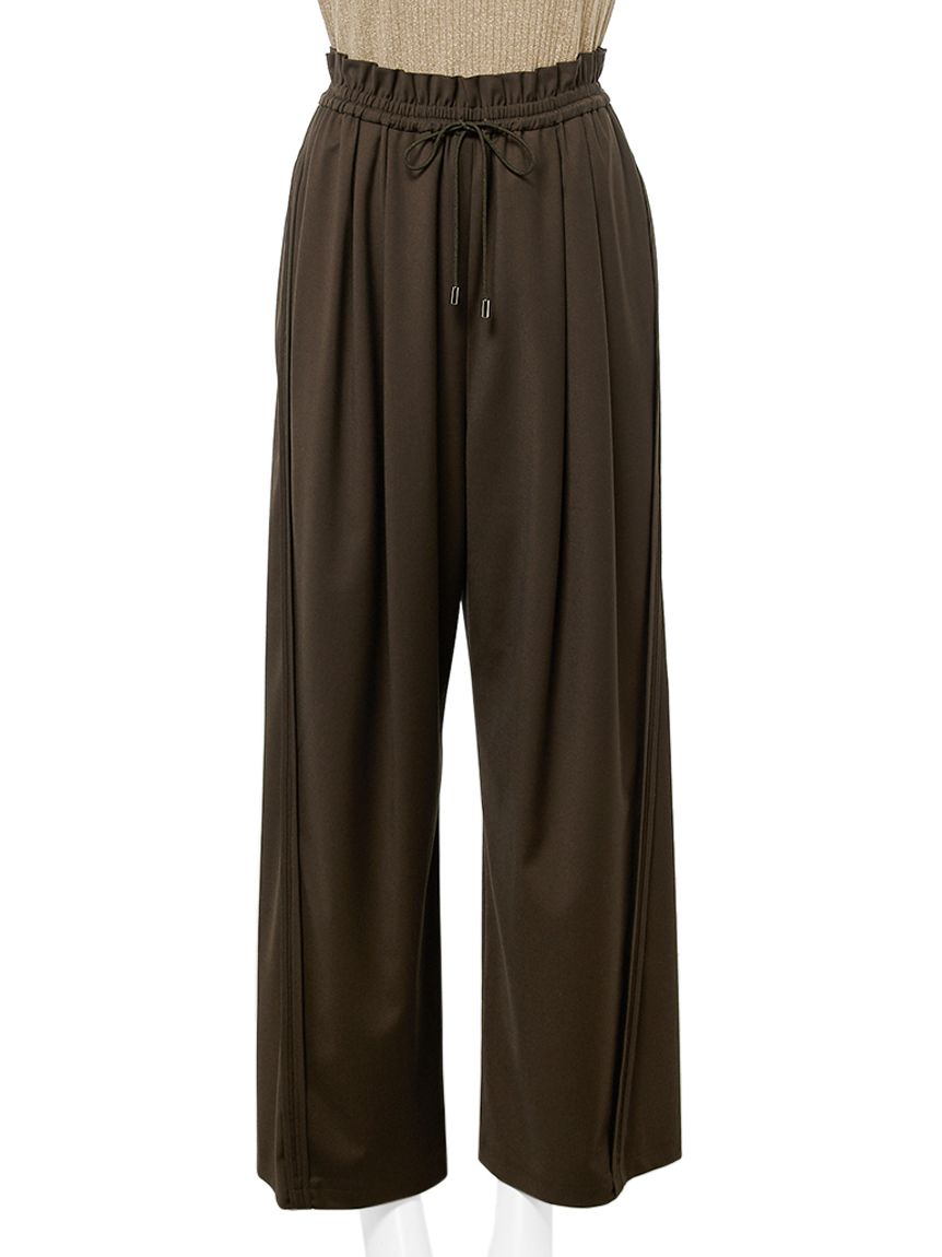 イージーケアタックギャザーパンツ(ワイドパンツ)｜パンツ｜MIESROHE