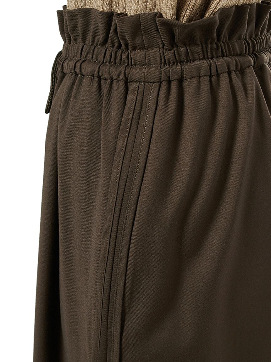 イージーケアタックギャザーパンツ(ワイドパンツ)｜パンツ｜MIESROHE