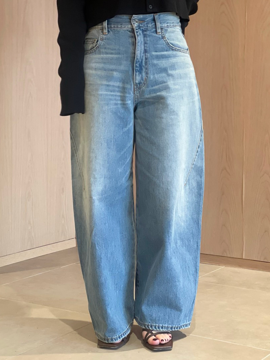 ハイフォルムコクーンデニム(デニムパンツ)｜パンツ｜MIESROHE