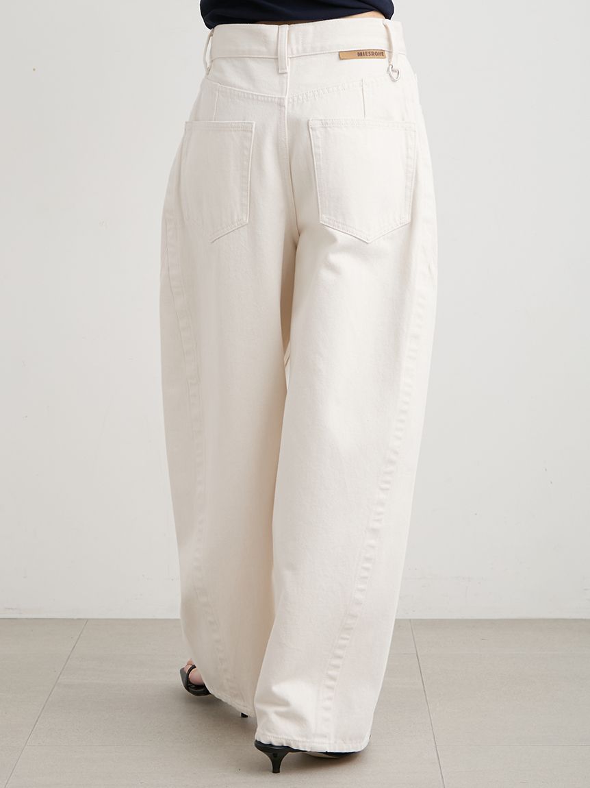 ハイフォルムコクーンデニム(デニムパンツ)｜パンツ｜MIESROHE