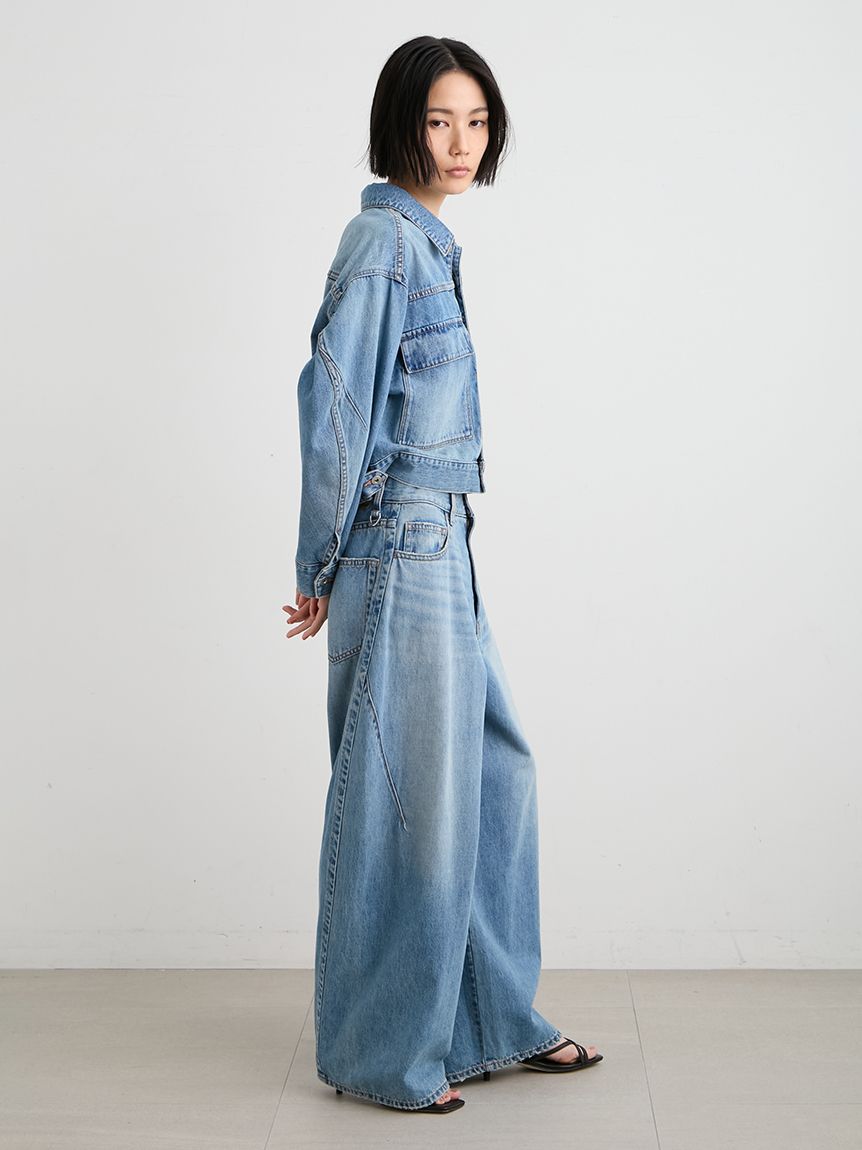 MIESROHE ハイフォルムコクーンデニム ハイフォルムコクーンデニム(デニムパンツ)｜パンツ｜MIESROHE