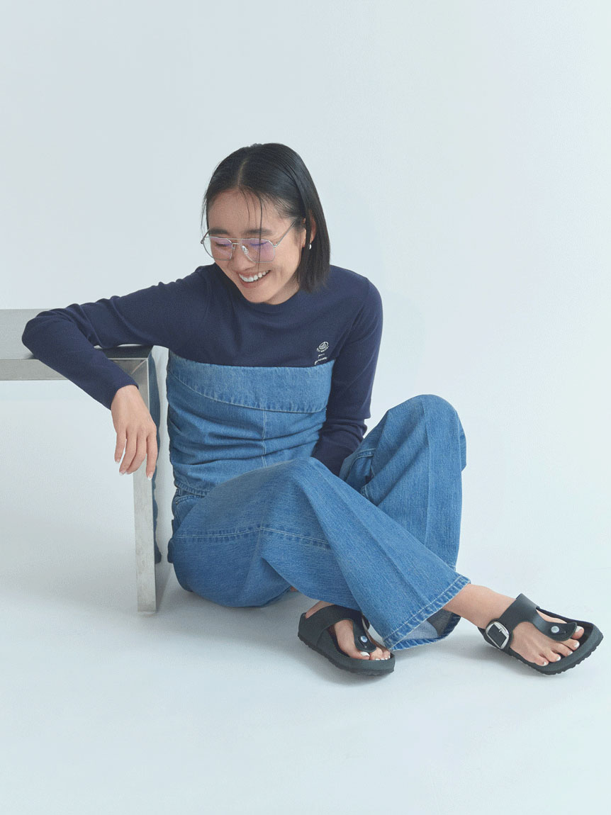 洗える】ストレートカーブデニムパンツ(デニムパンツ)｜パンツ