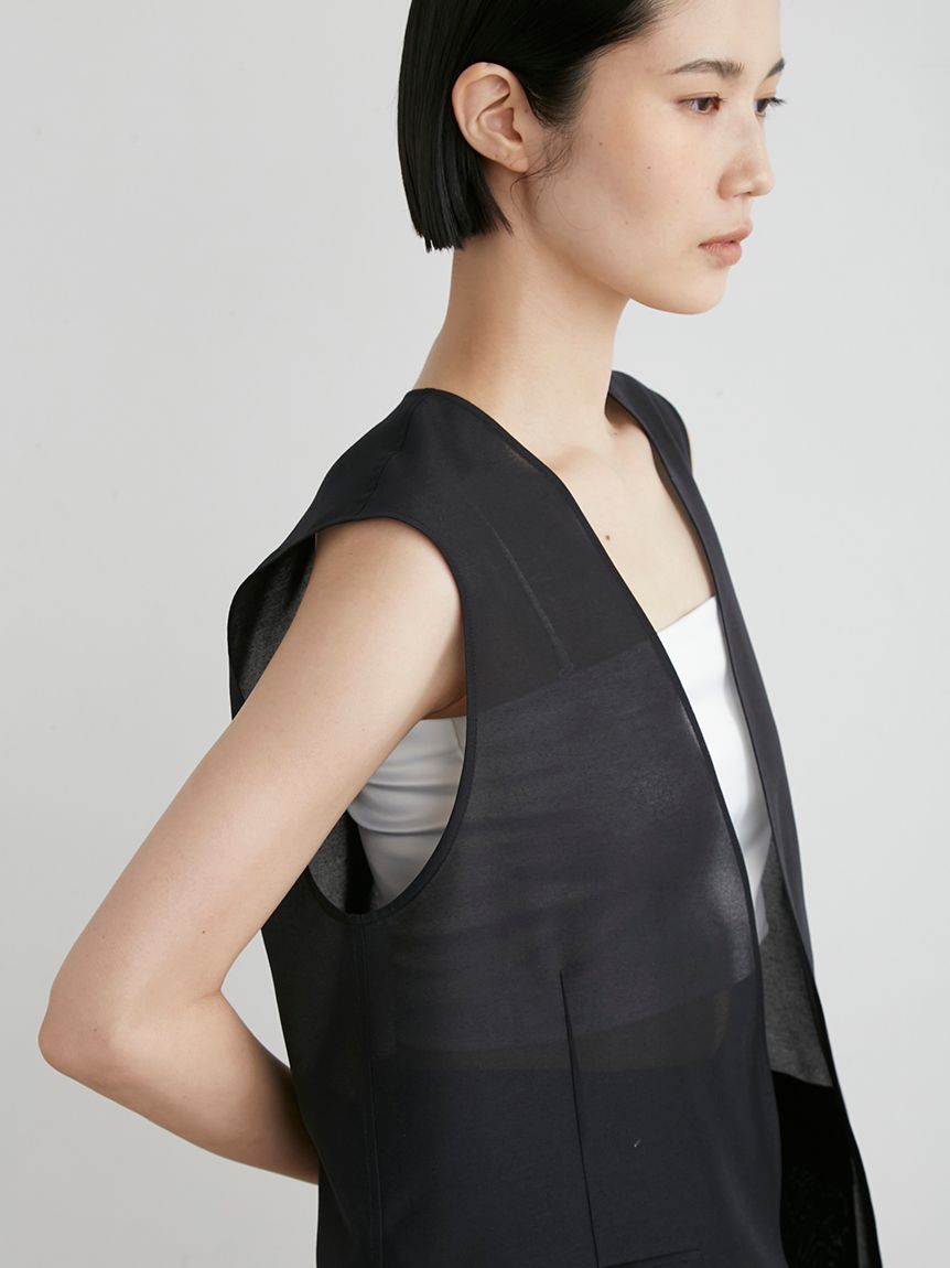 シアービルドジレ(ベスト)｜アウター｜MIESROHE（ミースロエ）公式サイト