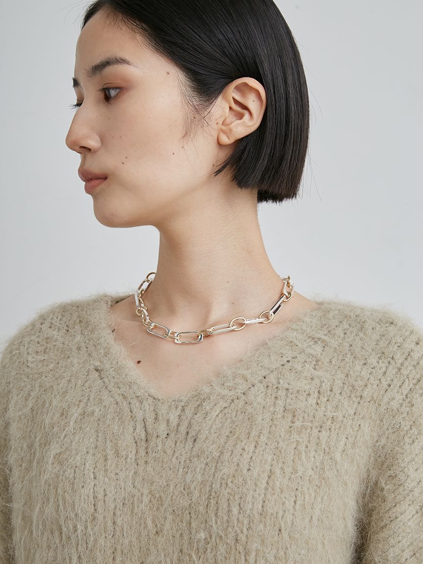 CHAIN 2WAY NECKLACE（ネックレス）(ブレスレット・バングル