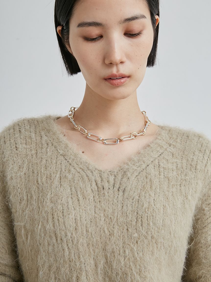 CHAIN 2WAY NECKLACE（ネックレス）(ブレスレット・バングル 