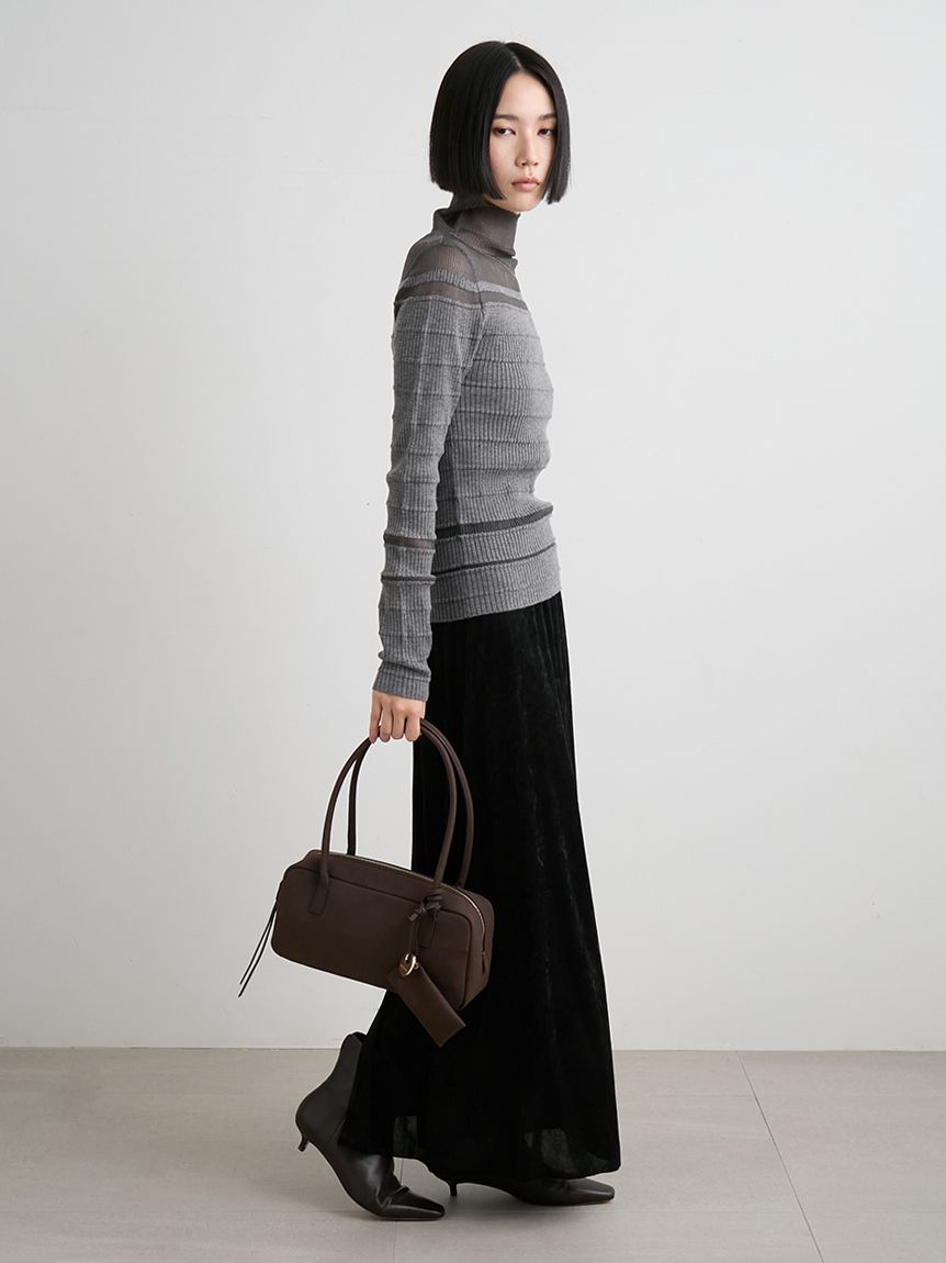 チャーム付きボストンバッグ(ボストンバッグ)｜グッズ｜MIESROHE