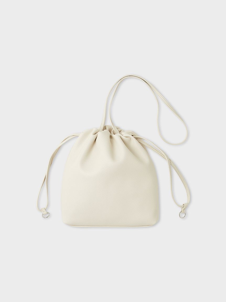 【未使用品】RODO ラタン2WAYバッグ　白 ドロスト2WAYバッグ(ショルダーバッグ)｜バッグ・財布・小物入れ