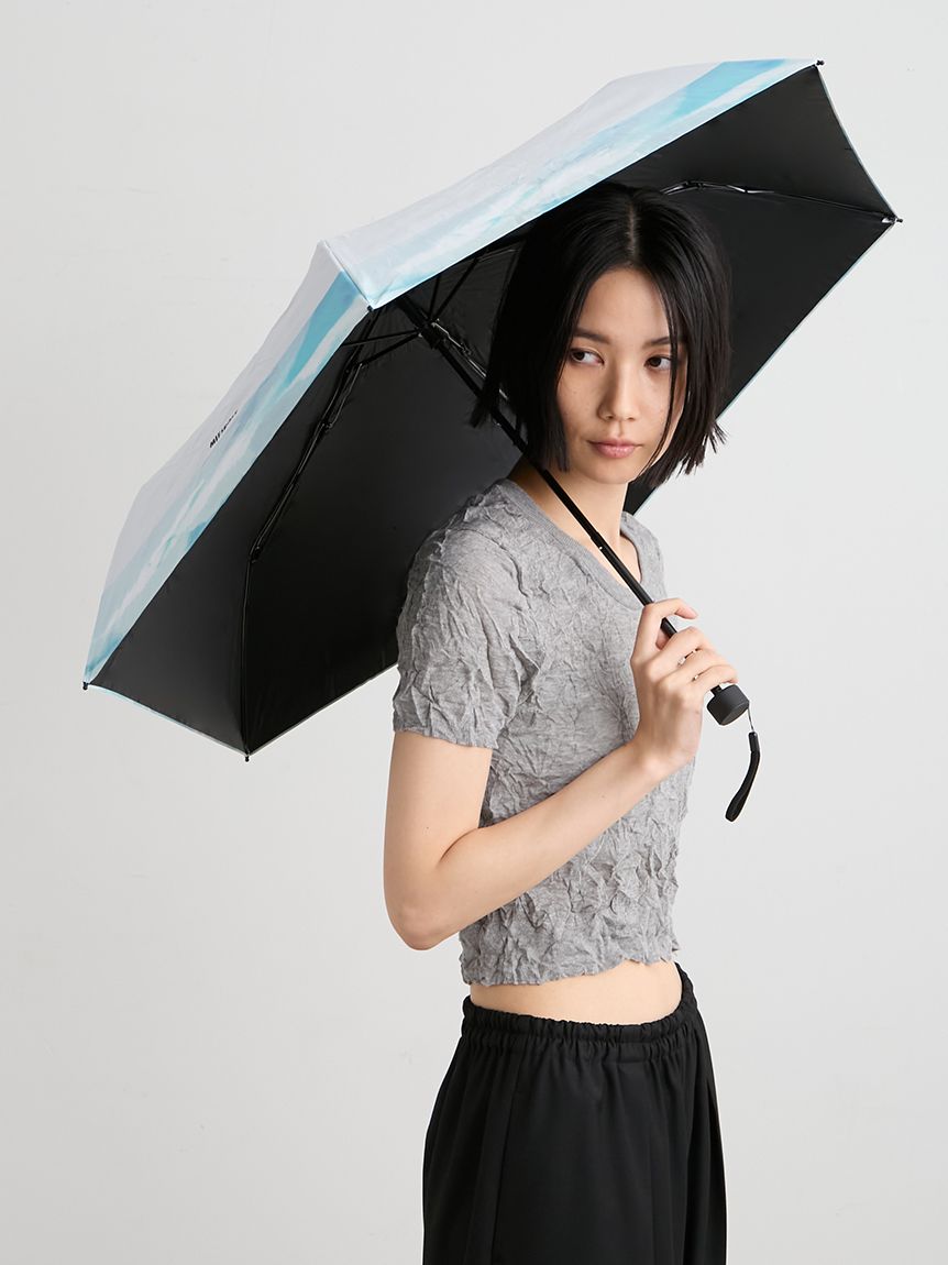 MIESROHE×PROTECT U】晴雨兼用折り畳み日傘(傘)｜ファッション雑貨