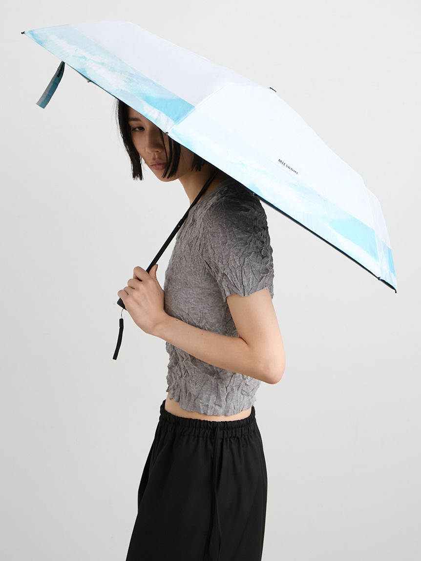 MIESROHE×PROTECT U】晴雨兼用折り畳み日傘(傘)｜ファッション雑貨
