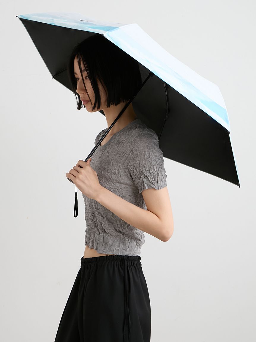 MIESROHE×PROTECT U】晴雨兼用折り畳み日傘(傘)｜ファッション雑貨