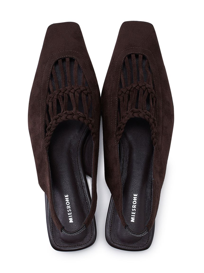 SUEDE SLINGBACKパンプス(パンプス)｜シューズ｜MIESROHE