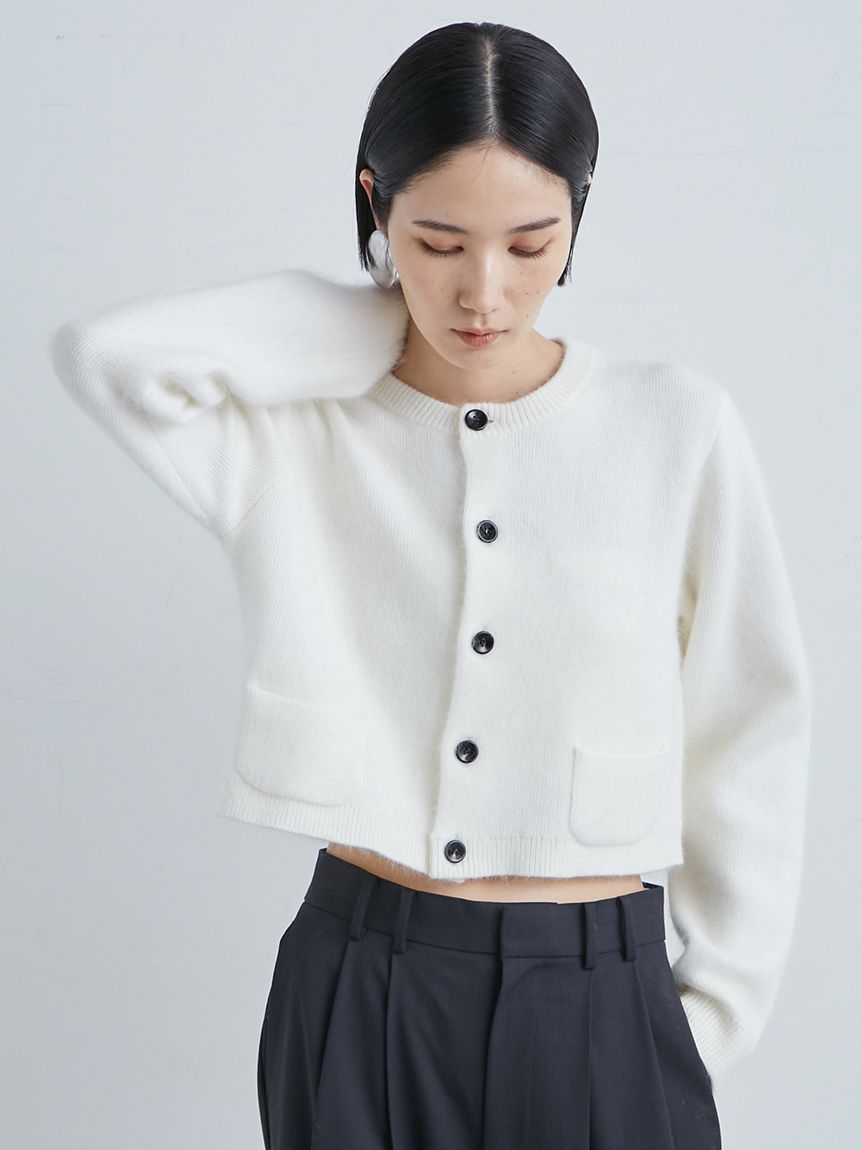 シャギーコンパクトカーディガン(カーディガン)｜トップス｜MIESROHE 