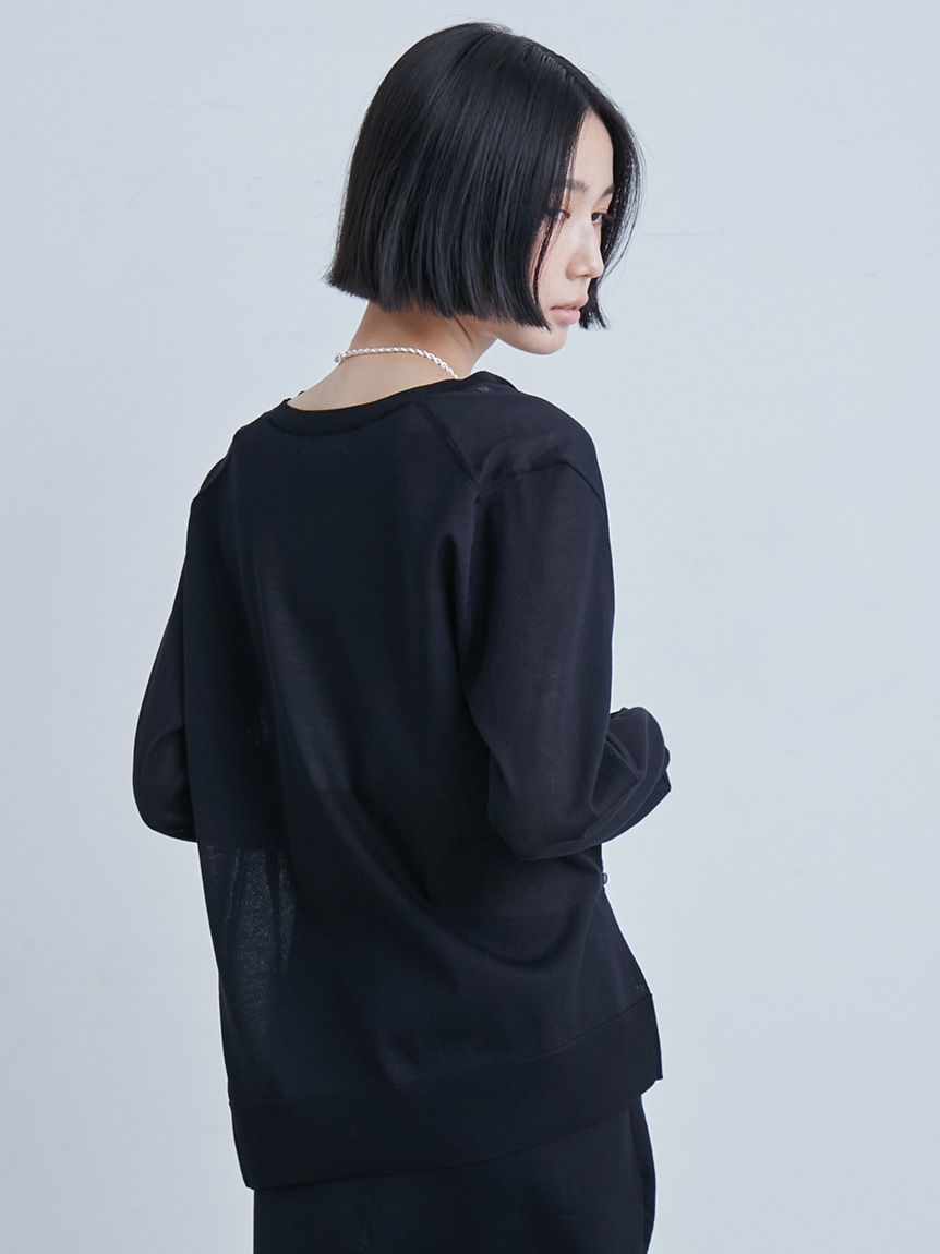 カシュクールシアーニットCD(カーディガン)｜トップス｜MIESROHE