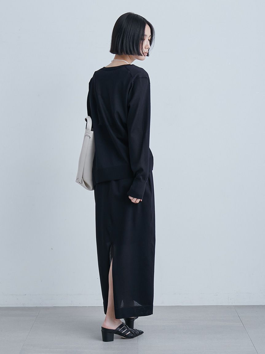 カシュクールシアーニットCD(カーディガン)｜トップス｜MIESROHE