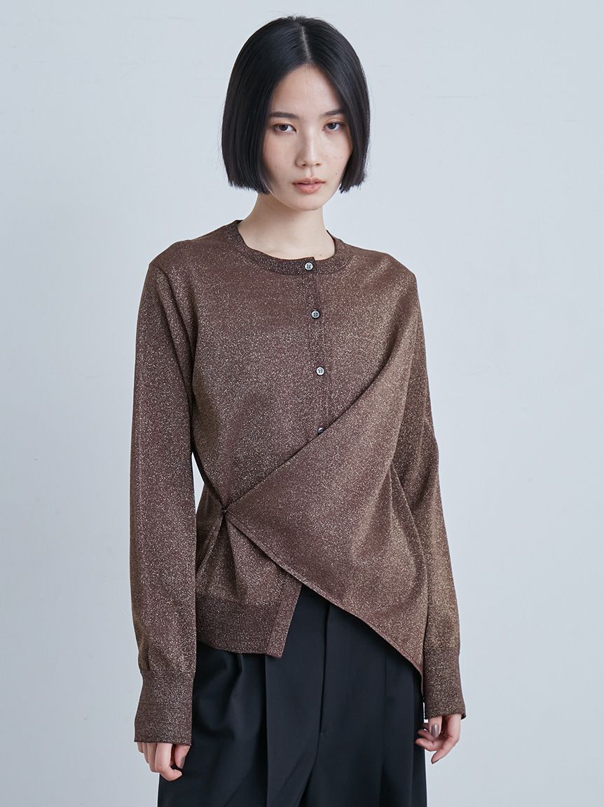 カシュクールシアーニットCD(カーディガン)｜トップス｜MIESROHE