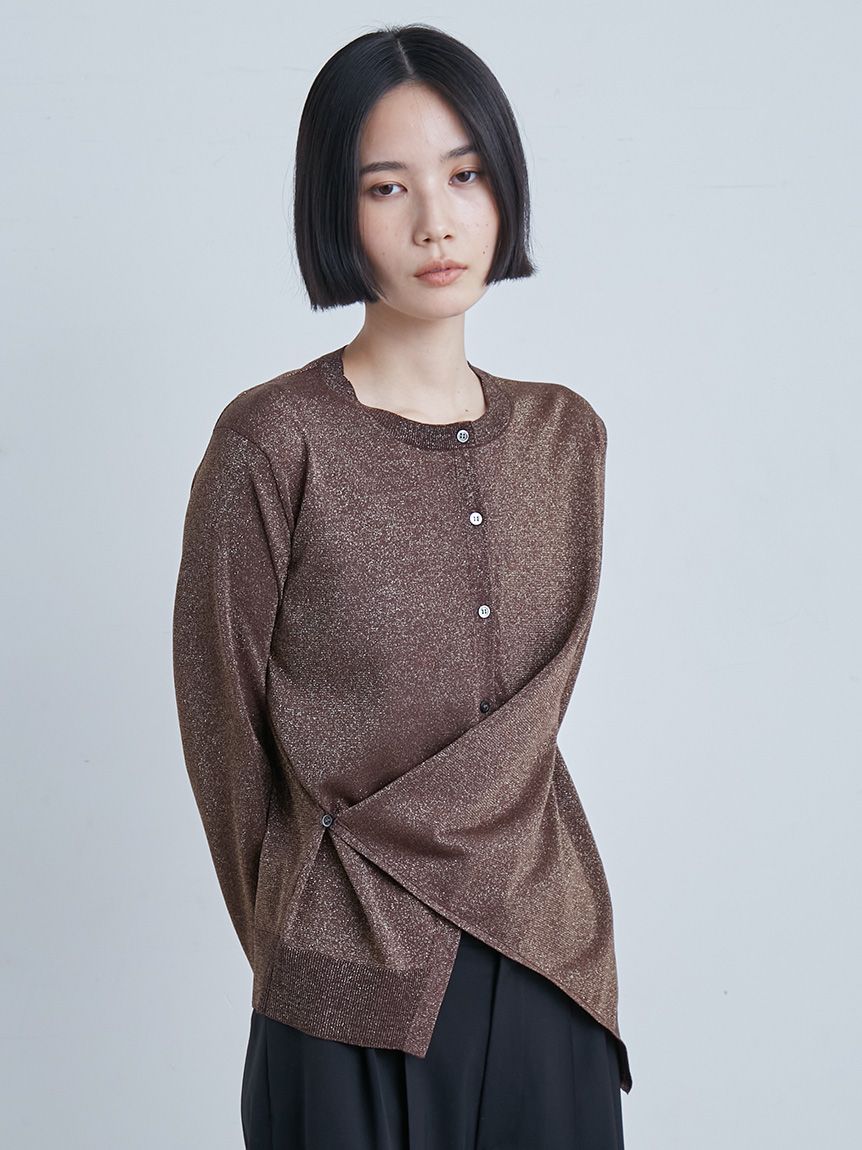 完売品　MIESROHEミースロエシアーストライプニットカーディガン 完売品 MIESROHEミースロエシアーストライプニットカーディガン 完売品