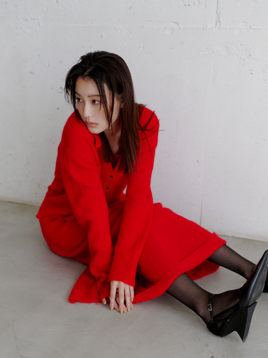 アルパカ混シャツニットカーデ(カーディガン)｜トップス｜MIESROHE