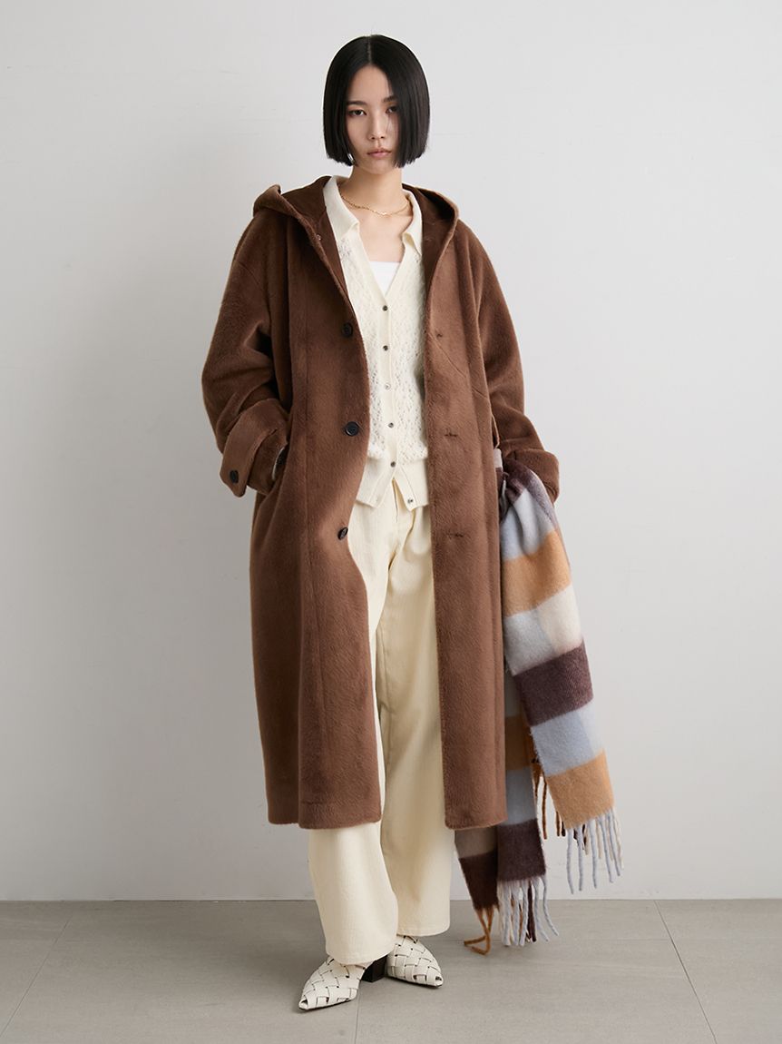 アルパカ混シャツニットカーデ(カーディガン)｜トップス｜MIESROHE