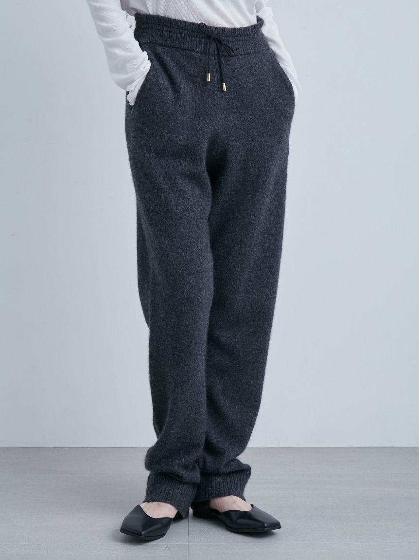 ソフトシャギーイージーニットPT(ワイドパンツ)｜パンツ｜MIESROHE