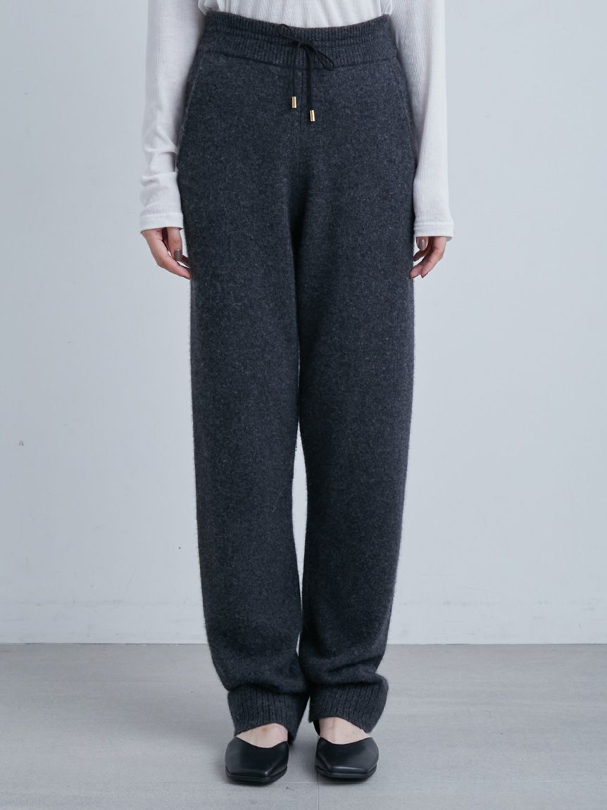 ソフトシャギーイージーニットPT(ワイドパンツ)｜パンツ｜MIESROHE