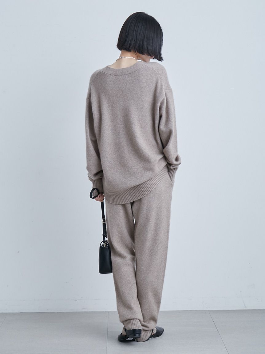 ソフトシャギーイージーニットPT(ワイドパンツ)｜パンツ｜MIESROHE