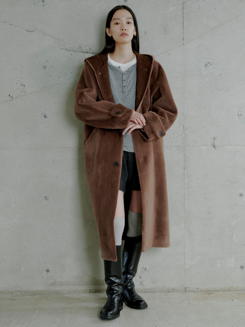 【りょこ★】ソフトシャギーニットショートPT/MIESROHE ソフトシャギーニットショートPT(ショートパンツ)｜パンツ｜MIESROHE