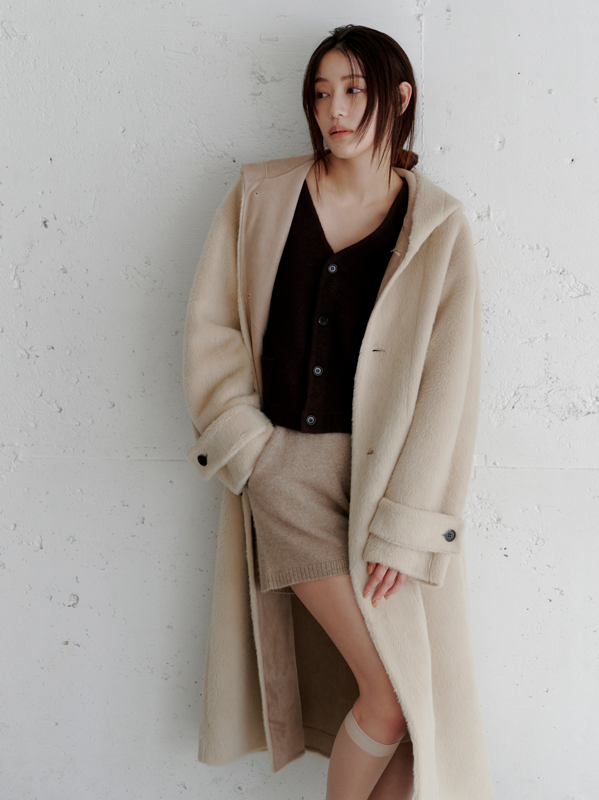 【新品】MIESROHE⭐︎ソフトシャギーニットショートPT ソフトシャギーニットショートPT(ショートパンツ)｜パンツ｜MIESROHE