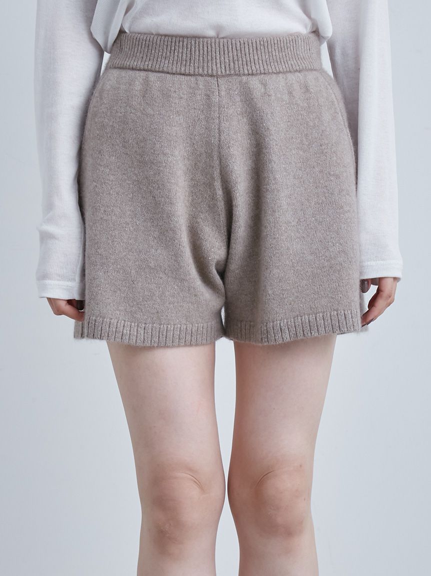 ソフトシャギーニットショートPT(ショートパンツ)｜パンツ｜MIESROHE