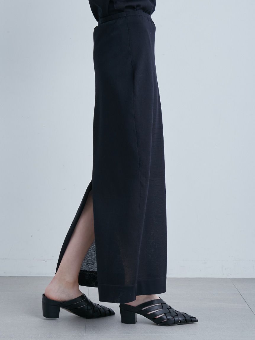 シアーニットスカート(ロングスカート)｜スカート｜MIESROHE